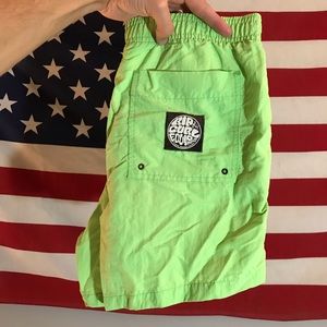 Rare Vintage RipCurl Neon Boardshorts